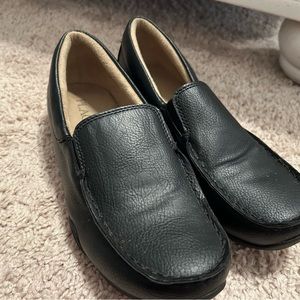 Children’s Place black loafers.